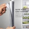 2pcs/1set Refrigerator Door Handle Covers Kitchen Appliance Decor Handles Prevent Stain Fridge Oven Handle Anti-Skid Anti-Static