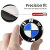 4pcs Car Wheel Center Hub Cap Badge Logo Sticker For BMW M Performance E84 E87 X5 E70 F25 E90 E91 F01 F02 E60 E61 F10 F15 F30 M3 HA4