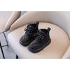 Autumn/Winter Children Boots for Boys Warm Plush Rubber Sole Toddler Kids Sneakers Girls Boots 21-30
