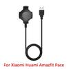 USB Charger Cradle For Xiaomi Huami Pace Smart Watch Charging Cable For Huami Amazfit Stratos 2 BIP A1608 Charger Cable