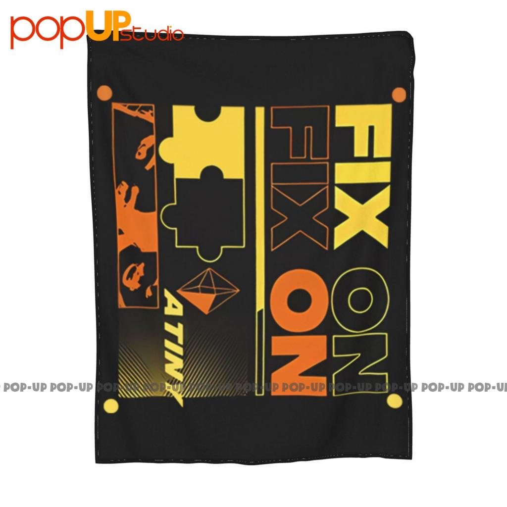 Ateez Mingi Ateez Fix On Kpop Konzert Ateez Inception Ultra-Weiche Decke Steppdecke Winter Sofadecke Bettbezüge