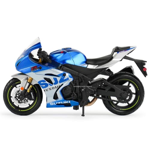 Bburago 1/18 Scale Suzuki GSX-R 1000 2021 Blue / Motorcycle Diecast Model Car Finished Product 18-51088