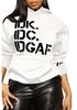 Women's English Letter Print Casual Hooded Sweatshirt - Autumn/Winter Collection