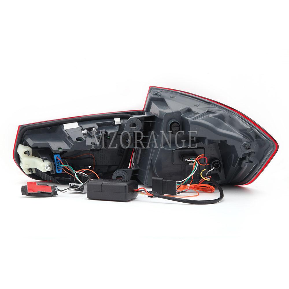 LED 2 stücke Schwanz Bremse Licht Für BMW F30 2014 2015 2016 Hinten Dynamische Blinker Fahren Reverse Reflektor Nebel Lampe auto Zubehör