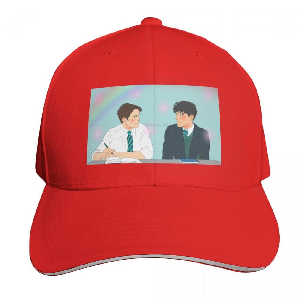 HEARTSTOPPER Nick and CHARLIE Baseball Cap New Hat Hard Hat Hood Sun Cap Baseball Unisex Womens