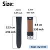 22mm For Garmin Forerunner 745 265 255  965 955 945 935 Strap For Vivoactive 4 Venu 2 3 Bracelet Replace PU Leather Watch Band
