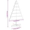 Christmas Tree for Decorating 110 Cm Solid Wood