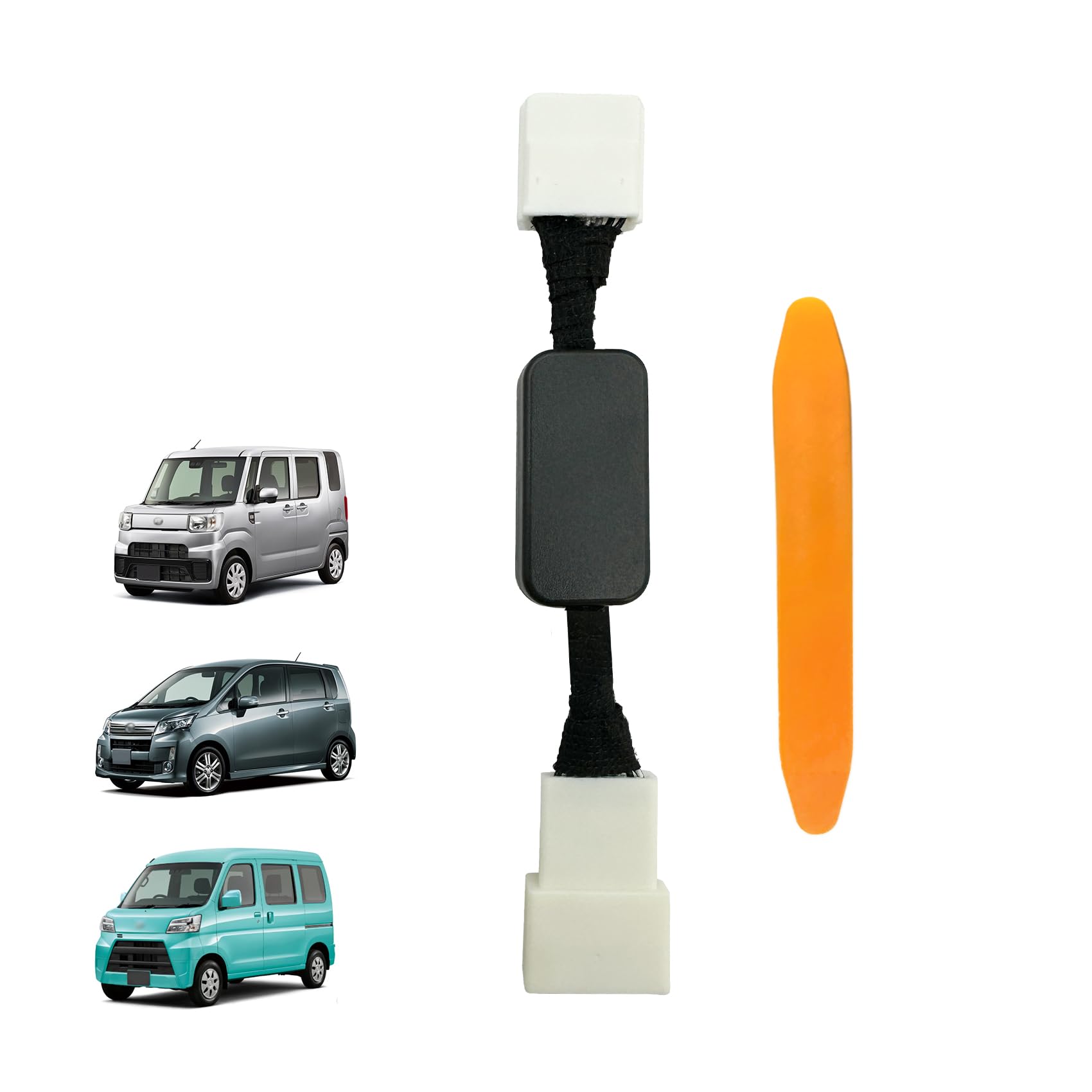 

OTORAM Compatible Daihatsu High Jet Cargo (S321V/S331V) Idling Stop Canceller, Plug-in Easy Installation [Compatible