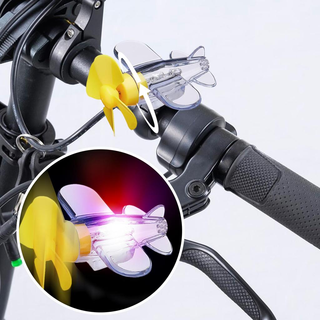 Wind up Airplane Flying Airplane Car Decor Windmill Motorcycle Decor Electric Car Handlebar Pendant Wind Powered Adhesive Car