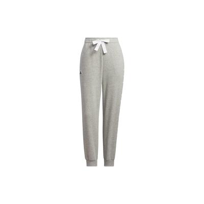 Lässige Jogginghose mit Kordelzug und Logo Damen Unterteile Grau IA5230