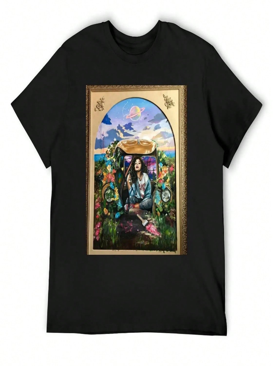 Lisa T-Shirt Summer Tops Tees Blue Archive Plus Size unisex Clothing S разноцветный