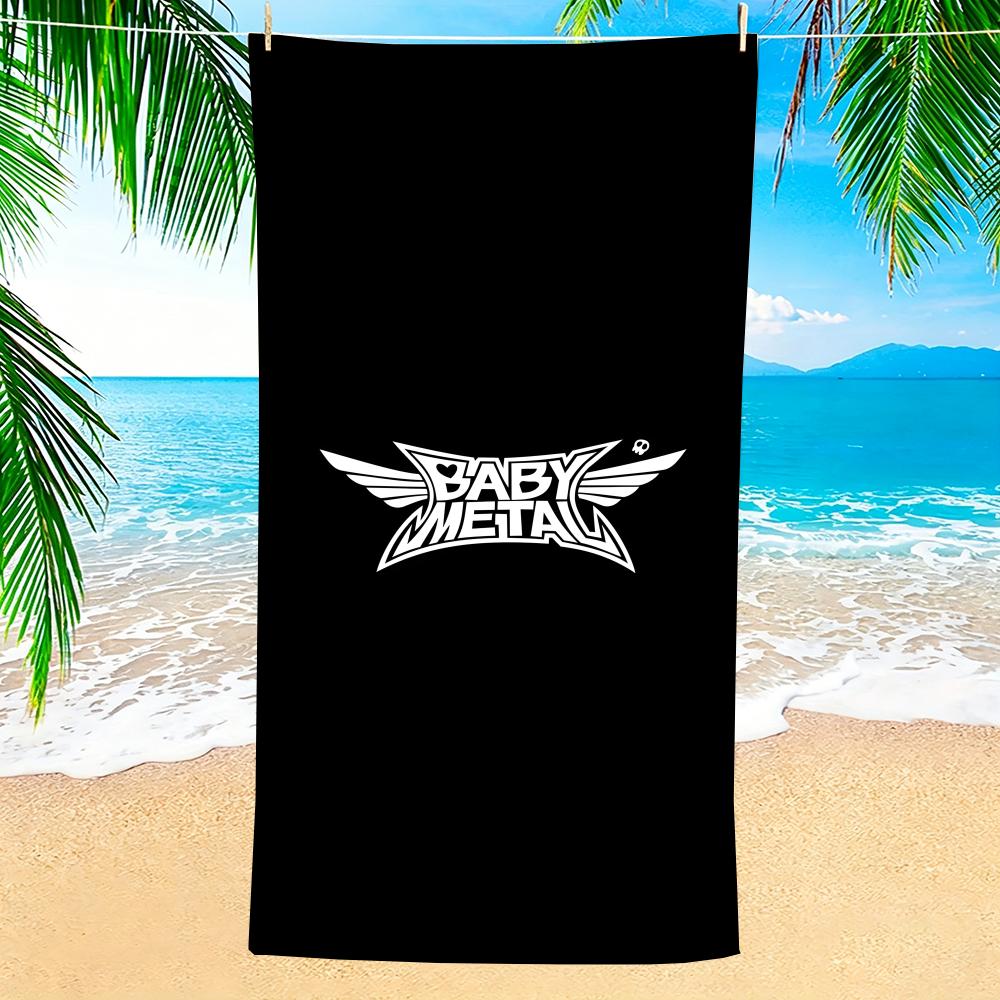 Band BABYMETAL Towel Towel Soft Pool Gift For Travel Gym Shower Camping Quick Dry Sports Large Beach Towels