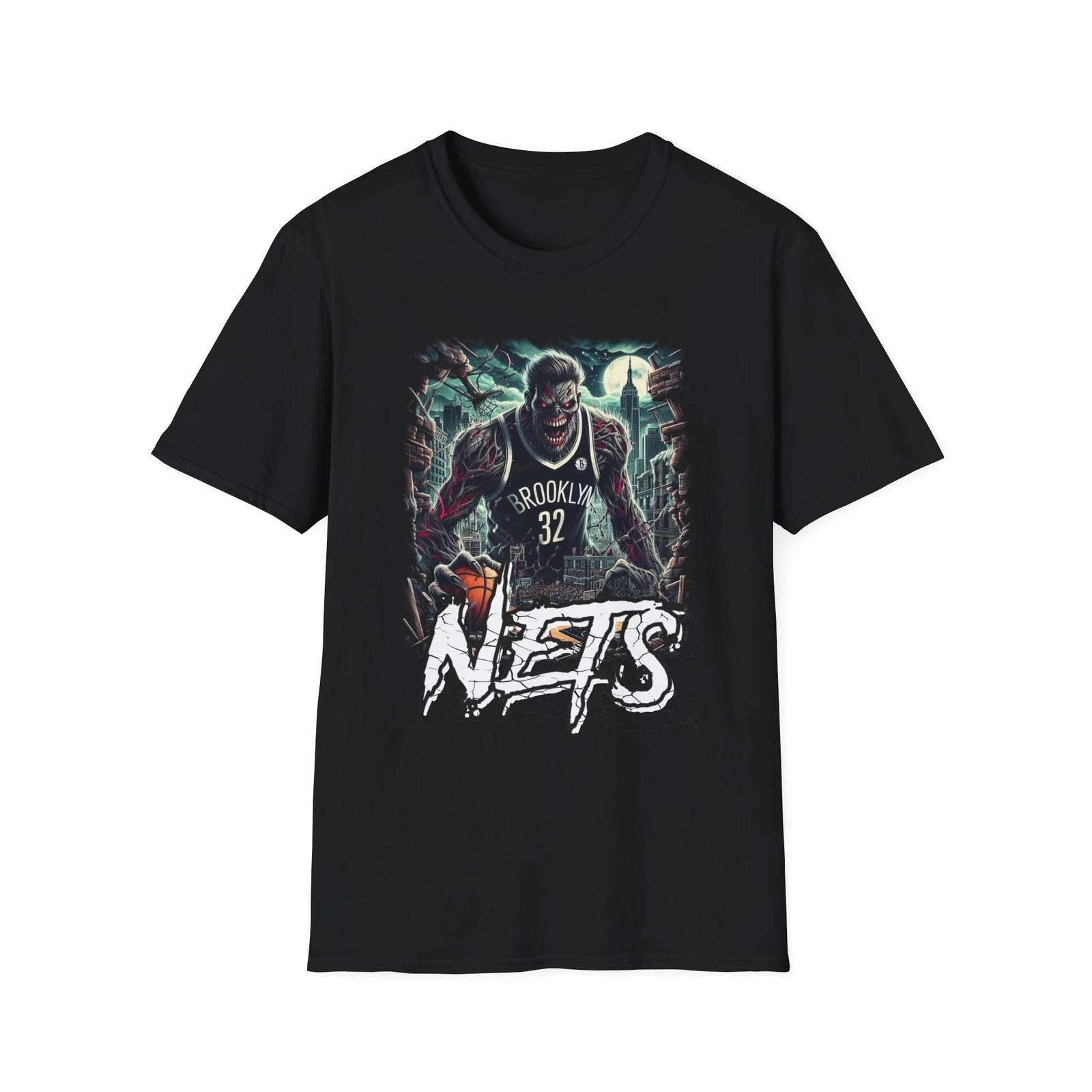 Футболка Brooklyn Nightmares - Хоррор-микс с Nets XS