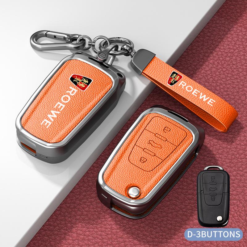 Fit for Roewe RX5 16-20, i6, RX8, RX3, EI5 Metal Key Cover