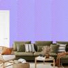 Blue and Lavender Checkered Wallpaper for Living Room and Bedroom 50x1000