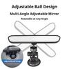 SEAMETAL Car Interior Rearview Mirror HD Wide Angle Blind Spot Mirror Suction Cup Universal Panoramic View Rear Mirror Interior Mirrors6