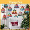 Themed Ugly Sweater Christmas Party Spiral Hang Ornaments Winter Festivities
