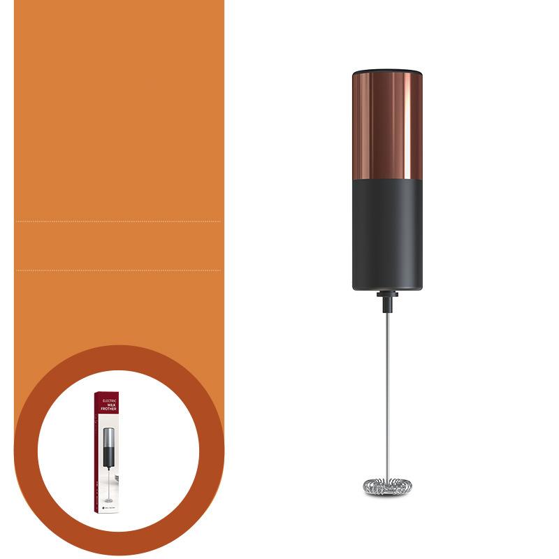 LMETJMA Electric Milk Frother Mini Foamer Coffee Maker Egg Beater for Chocolate Cappuccino Stirrer Portable Blender KC0470