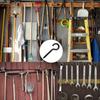 NINDEJIN 5-50pcs Screw Hooks Ceiling Cup Hook Black Zinc Plating Steel 1#-16# Screw Eyes for Hanging Lights Plant Hanger