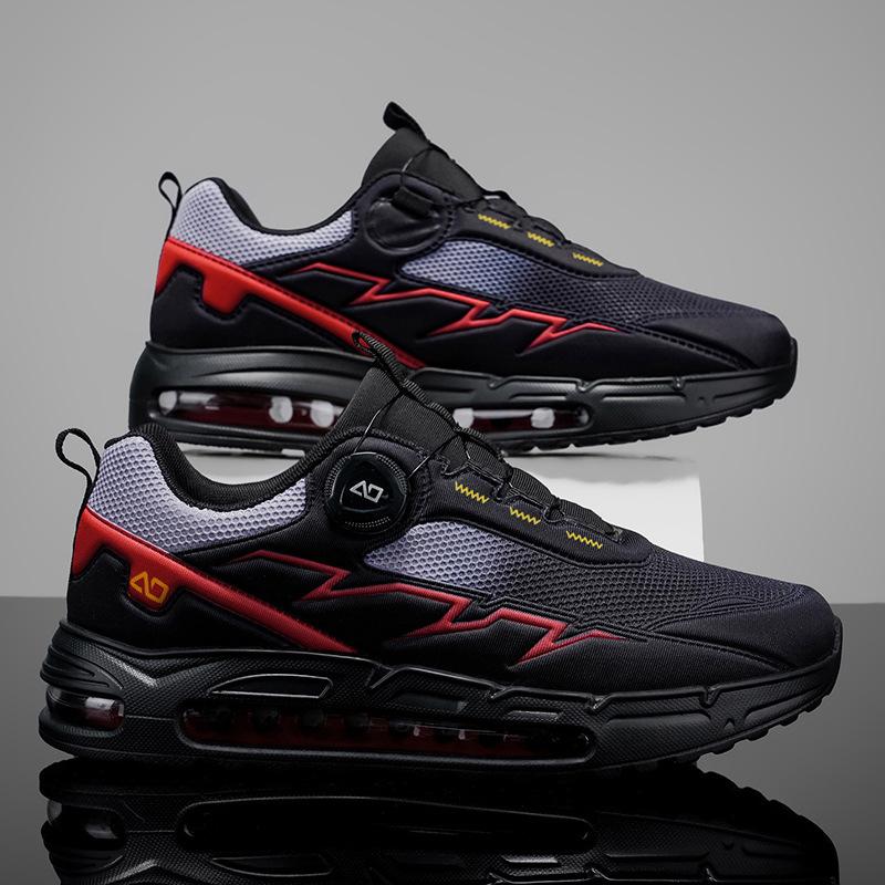 

Весенне-летние мужские кроссовки для бега, мужские больших размеров, дышащие, модные, спортивные, повседневные, парные кроссовки с воздушной подушкой 46