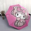 1pc My Melody Automatic Opening/Closing Umbrella with Foldable Design, Iron Frame Outdoor Umbrella for Festivals, Travel, Daily Use, Gift for Fans.Q01