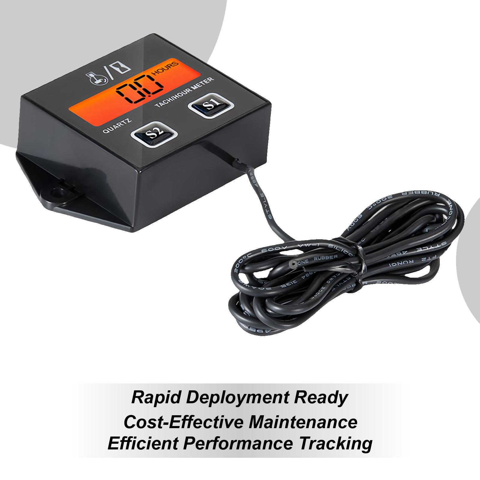 

Tachometer For Small Engines Real-Time RPM Display Meter Support Tool Engine Digital Tachometer For Friends Men Outdoor Repair China Mainland