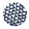 Copri chignon da donna, retina per capelli, danza classica, pattinaggio, strass, uncinetto