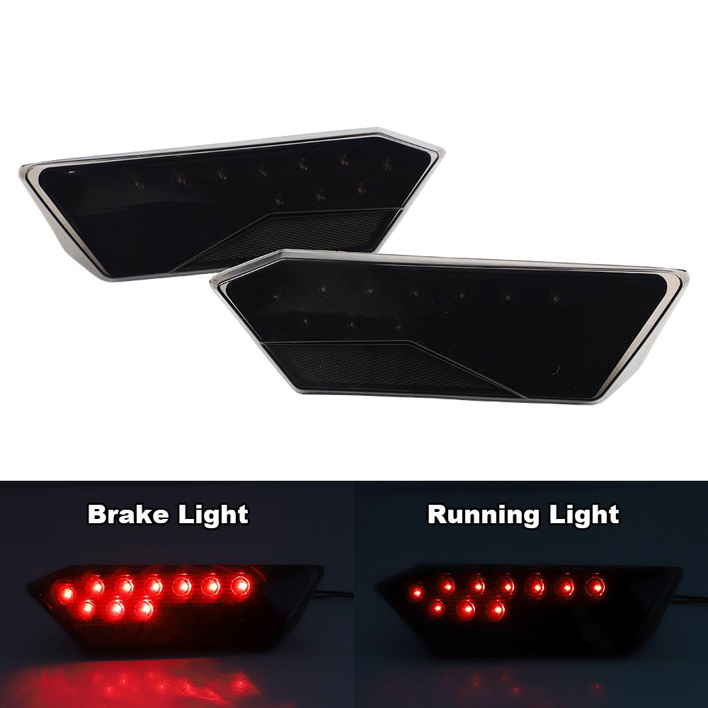  LED Tail Light Rear Brake Lights for Polaris RZR 900 1000 S XP Turbo 2014-2018 Replaces 2412341 & 2412342 ATV UTV Taillight