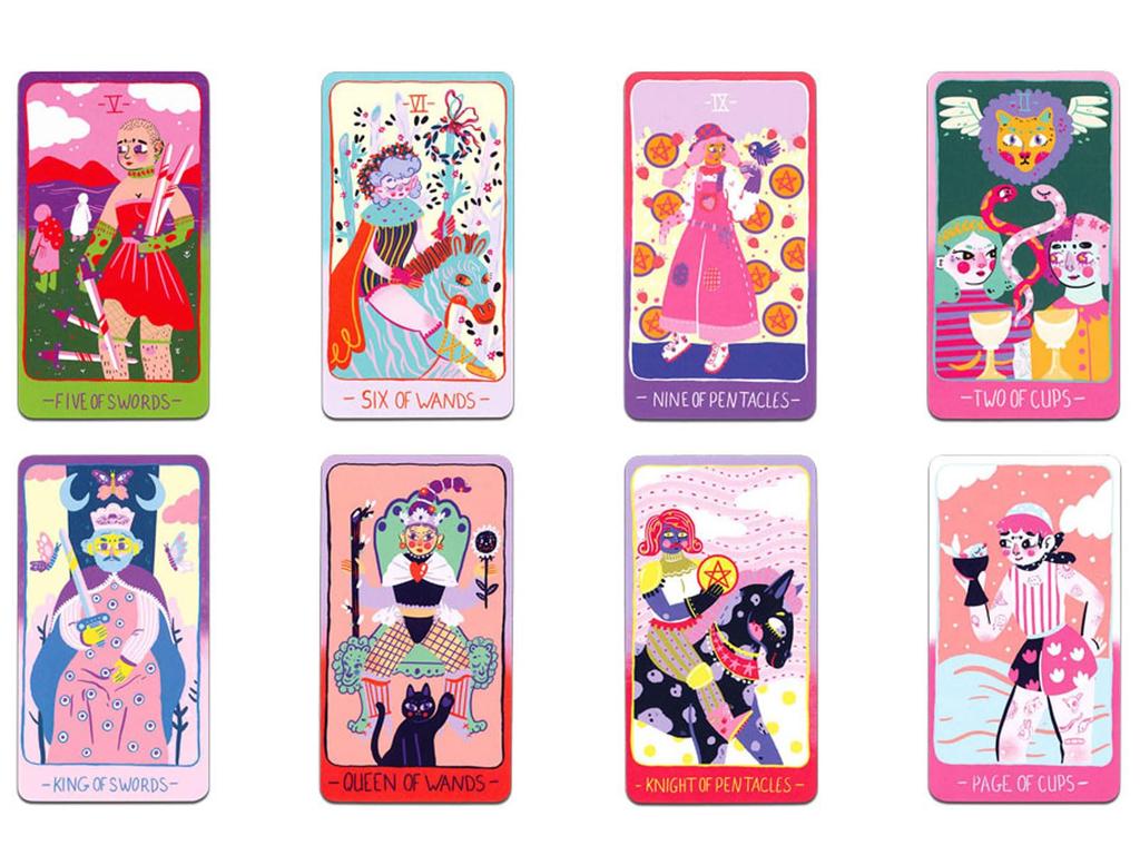 Nichiyu Tarot Fortune Telling Prism Cards, 78-Card Set, Waite-Rider Edition, [Authentic] [Pastel Tarot] "Soft, pastel-colored cards"