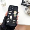 Cartoon Cute Profession Teacher Phone Case Soft Silicone For IPhone 17 16 15 14 13 12 Mini 11 Pro Max Plus Camera Lens Protectio