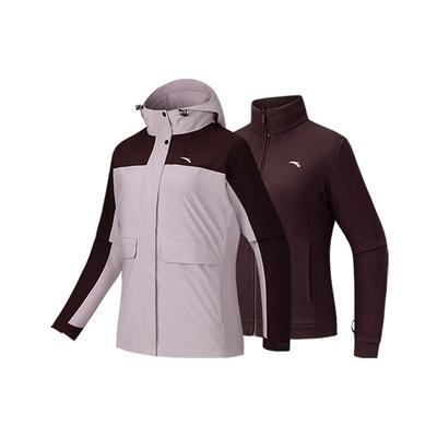 Chaqueta Deportiva de Dos Piezas con Capucha Suelta, Casual, Simple y Versátil para Mujer 162547612-2