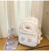 Schoolbag Schoolbag Girls College Students Cute High Value Pain Bag 1011 New High School Students Large Capacity Backpack Backpack