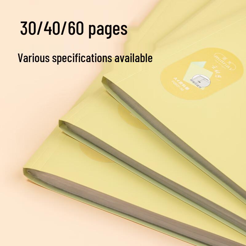 Deli PQ607-60 A4 PP Document File Folder