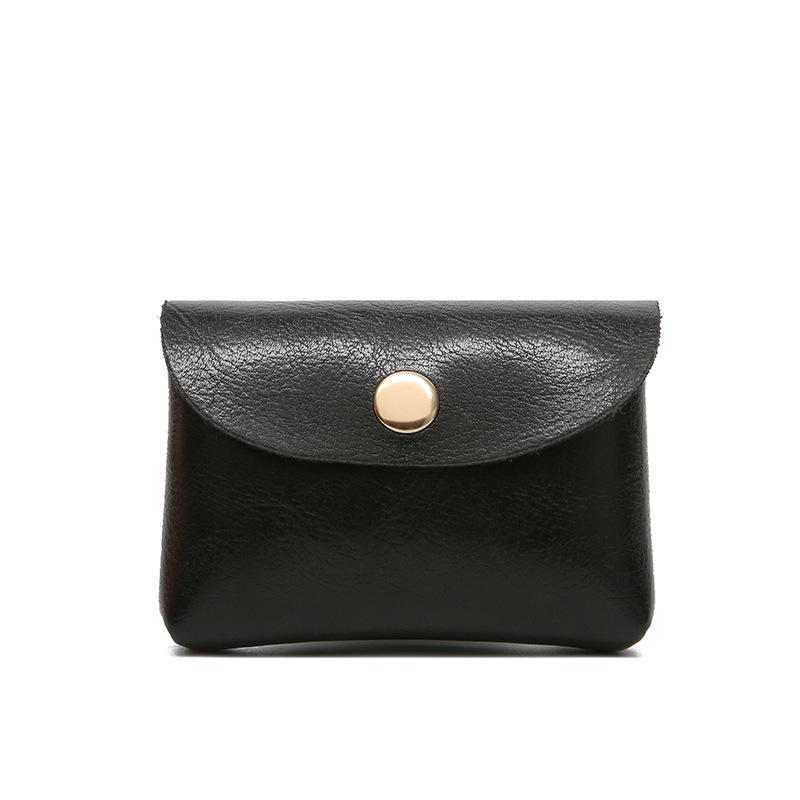 Simple Cute Coin Purse Portable Mini Data Cable Headphone Credit Card Mobile Phone Data Cable Key Organizing Bag Leather Wallet