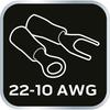 Crimping Pliers for 22-10AWG Connector Terminals