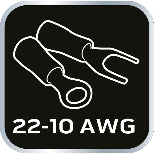 Crimping Pliers for 22-10AWG Connector Terminals