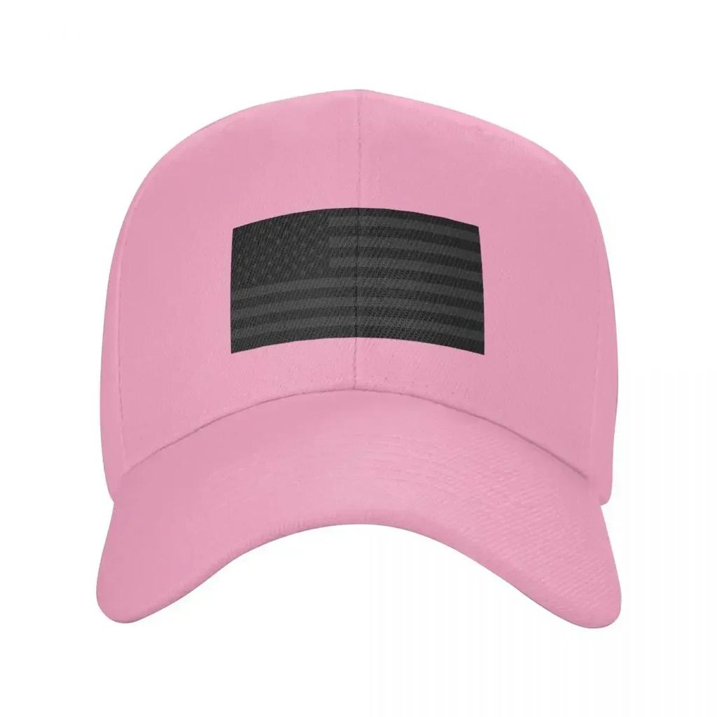 USA Flag BlackoutStealth Baseball Cap sun caps Trucker Cap Unique hats Golf Hat Unisexs Luxury Womens