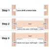 Cabinet Pins Shelf Pegs For Kitchen Cabinets Easy Installation Hand Install Rust Resistant Oxidation Resistant