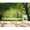 Green Tree 3d Wallpaper Forest Scenery Wall Mural Living Room Bedroom Photo Wall Mural Home Decoration