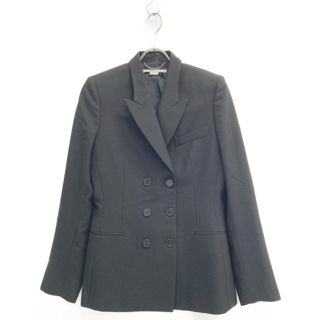STELLA McCARTNEY Black 583558 Tailored Jacket Jacket 38 blackUsed