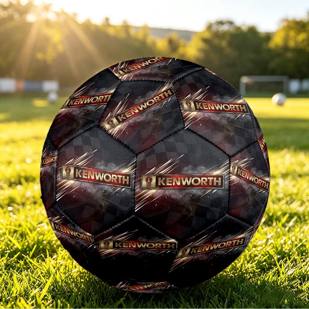 Kenworth Print Standard Size 5 Soccer Ball Durable Shock?Absorbing Ball For Training Match Outdoor Play