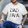Fathers Day Gift Unisexs Tshirt Dad Papa Tools Graphic T Shirts Gift For Dads Grandpas Casual Handyunisex Dad Tee Soft Tops