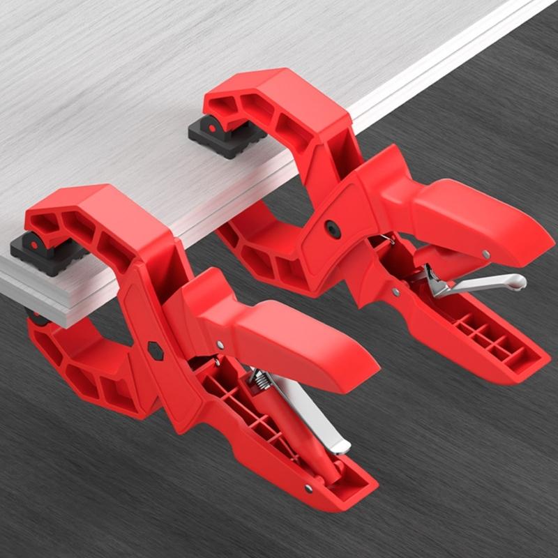 Light Weight Woodworking Clamp Quick Ratchet Carpenter Tool Photography Spring Clamps For Woodworking Fixation Enduring