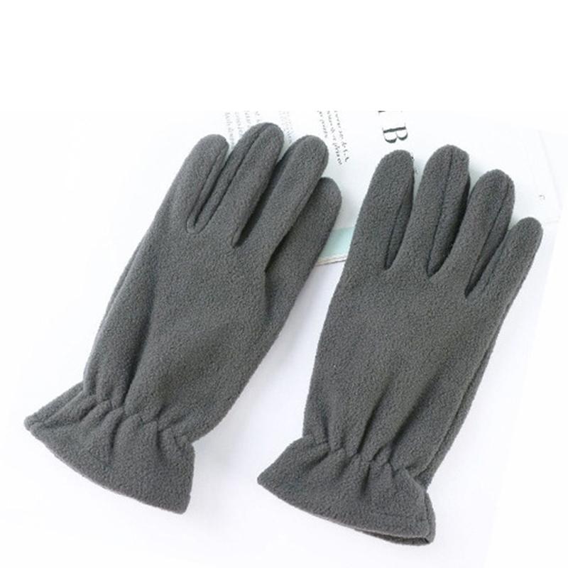 Winter Warm Gloves Women Men Polar Fleece Gloves Cold Resistance Wind Waterproof Warm Outdoor Running Cycling Skiing Mittens