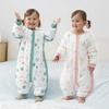 Infant & Toddler Velvet Thermal Open-Crotch Pants for Autumn/Winter