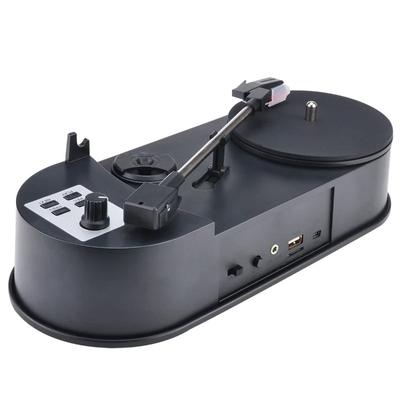Mini přehrávač vinylových desek, gramofon s USB převodem MP3, duální rychlost 33/45 ot./min