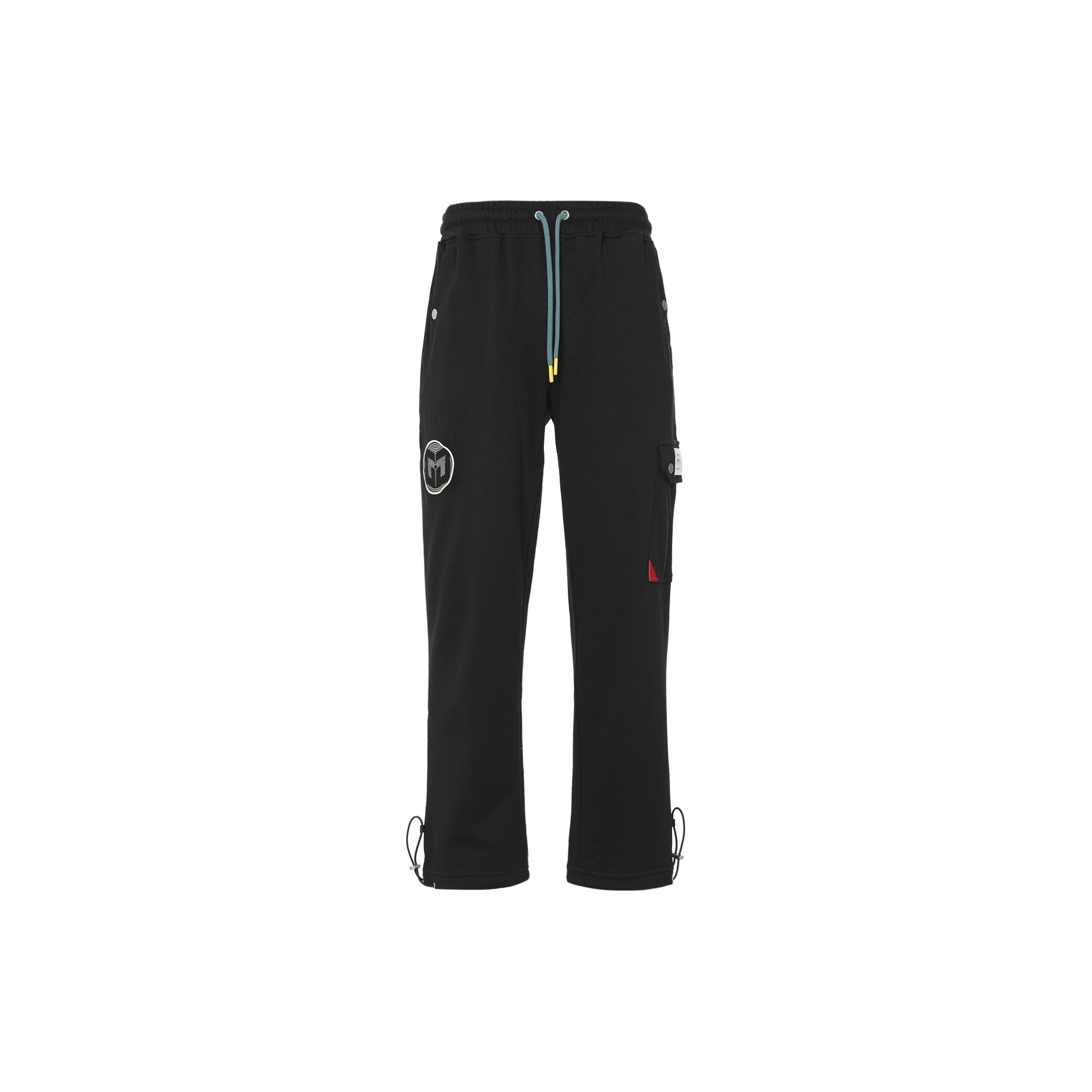 Li-Ning CJ McCollum Graphic Straight Sweatpants  Black  Men s AKLRF57-2 M