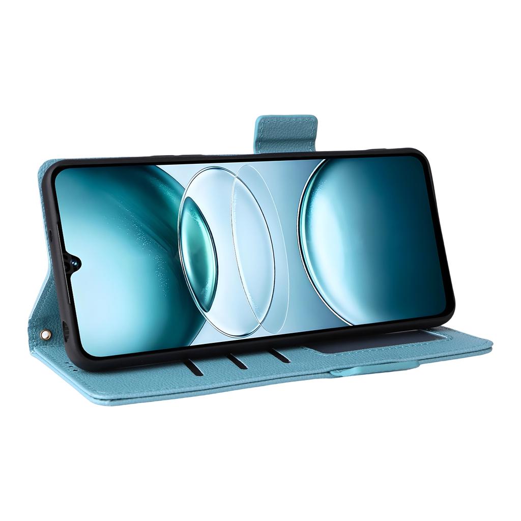 PU-Lederhülle mit Handschlaufe für Umidigi G100A/G100 5G/G100 Litchi-Textur Brieftasche Handyhülle