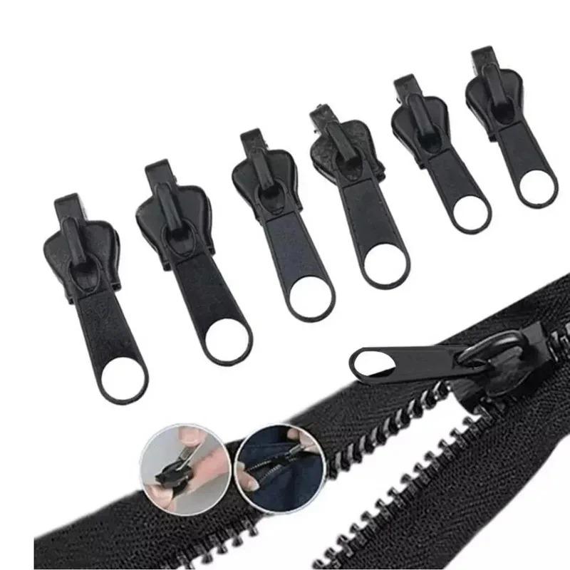 Universal Instant Zipper Repair Kit - 3 Sizes Replacement Sliders & Rescue Teeth for Clothes, Bags & Sewing Tools