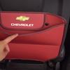 Car Seat Anti-Kick Pad Leather Cover Interior Storage Bag For Chevrolet Corvette Montana TrailBlazer Silverado Traverse Camaro
